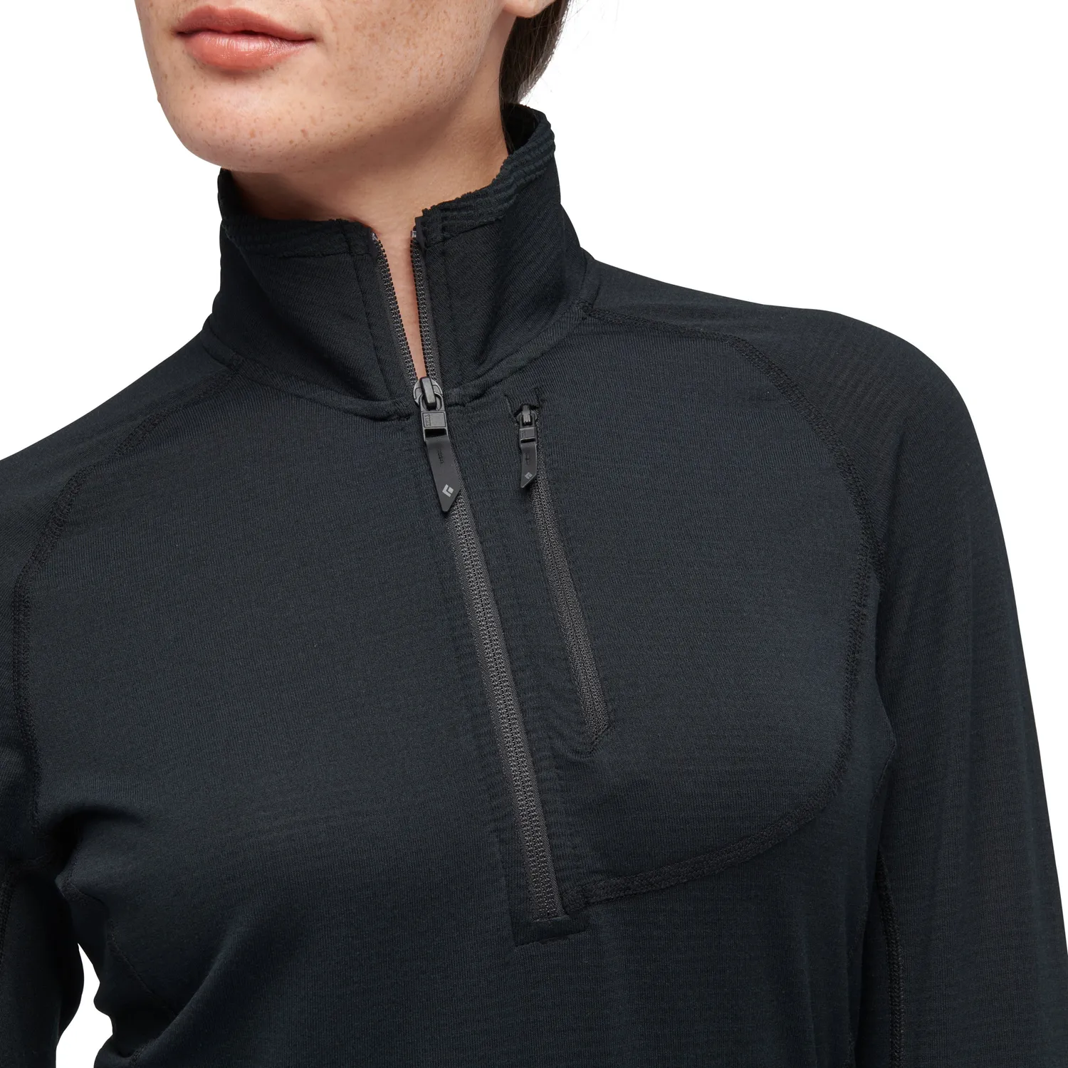 Black Diamond Coefficient LT Quarter Zip polaire femme légère