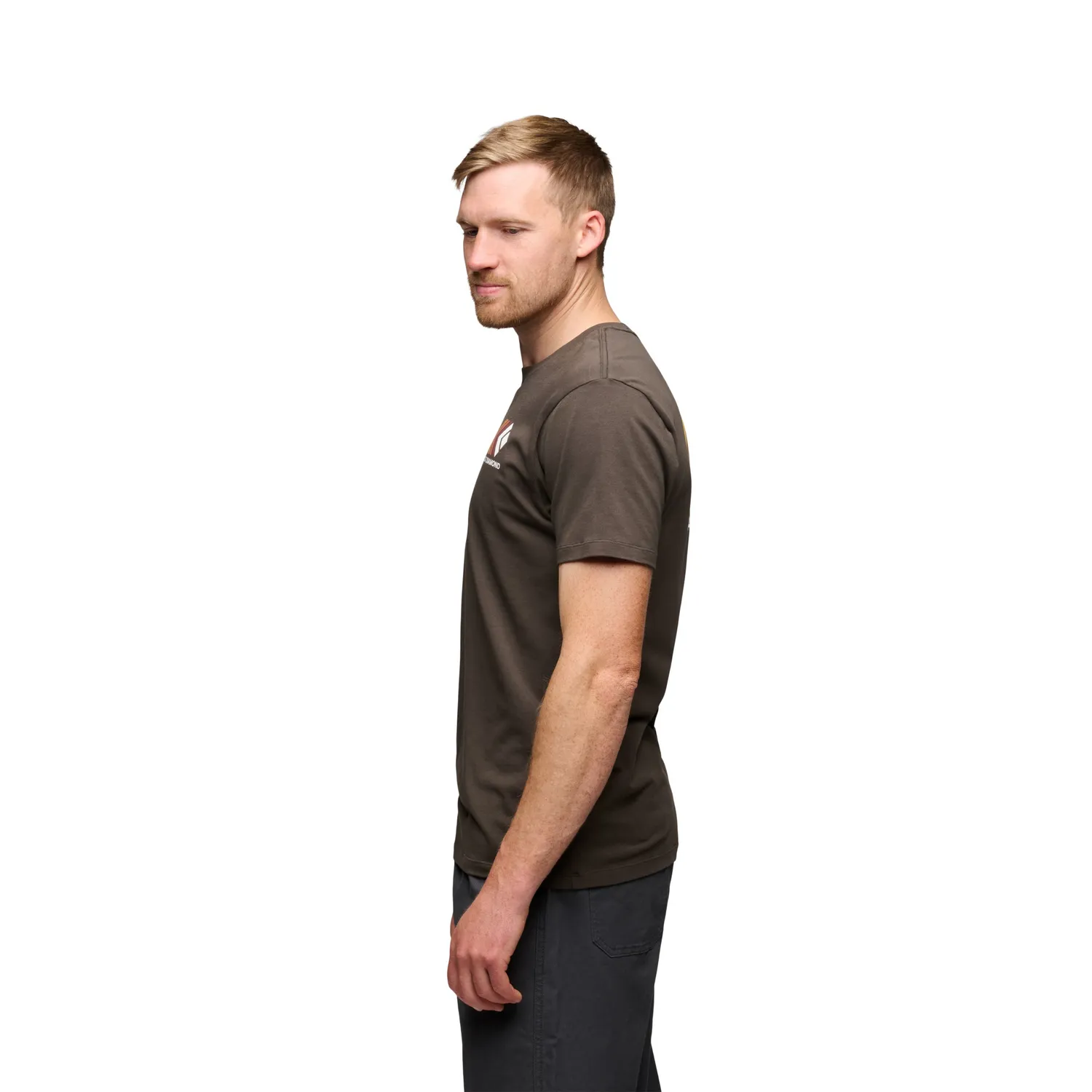 Black Diamond Faded t-shirt homme manche courte coton bio