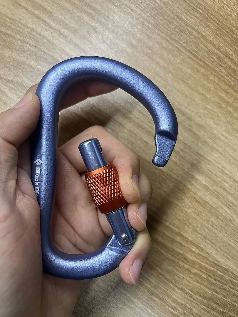 Black Diamond RockLock Screwgate Carabiner mousqueton vis