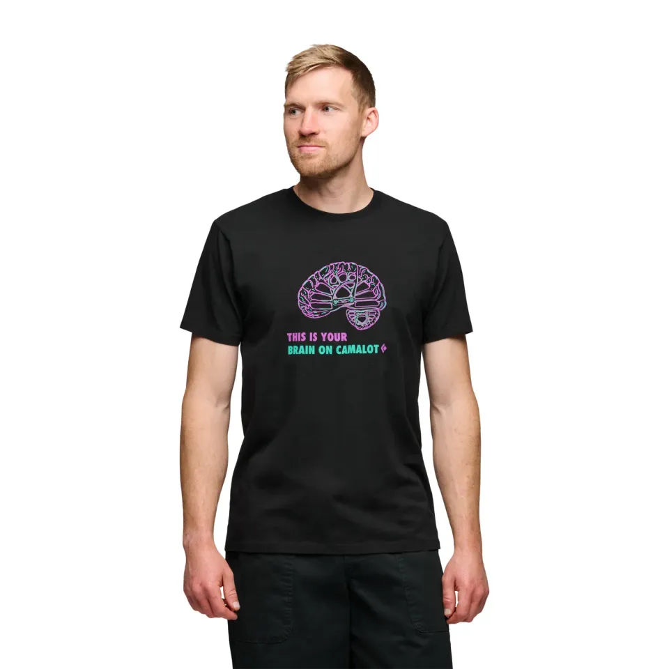 Black Diamond Brain On Camalot t-shirt homme