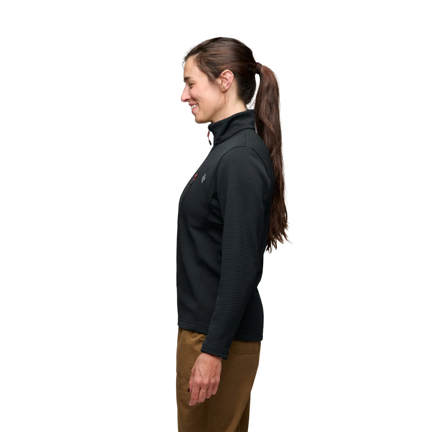 Black Diamond Diverge veste polaire femme demi-zip chaude