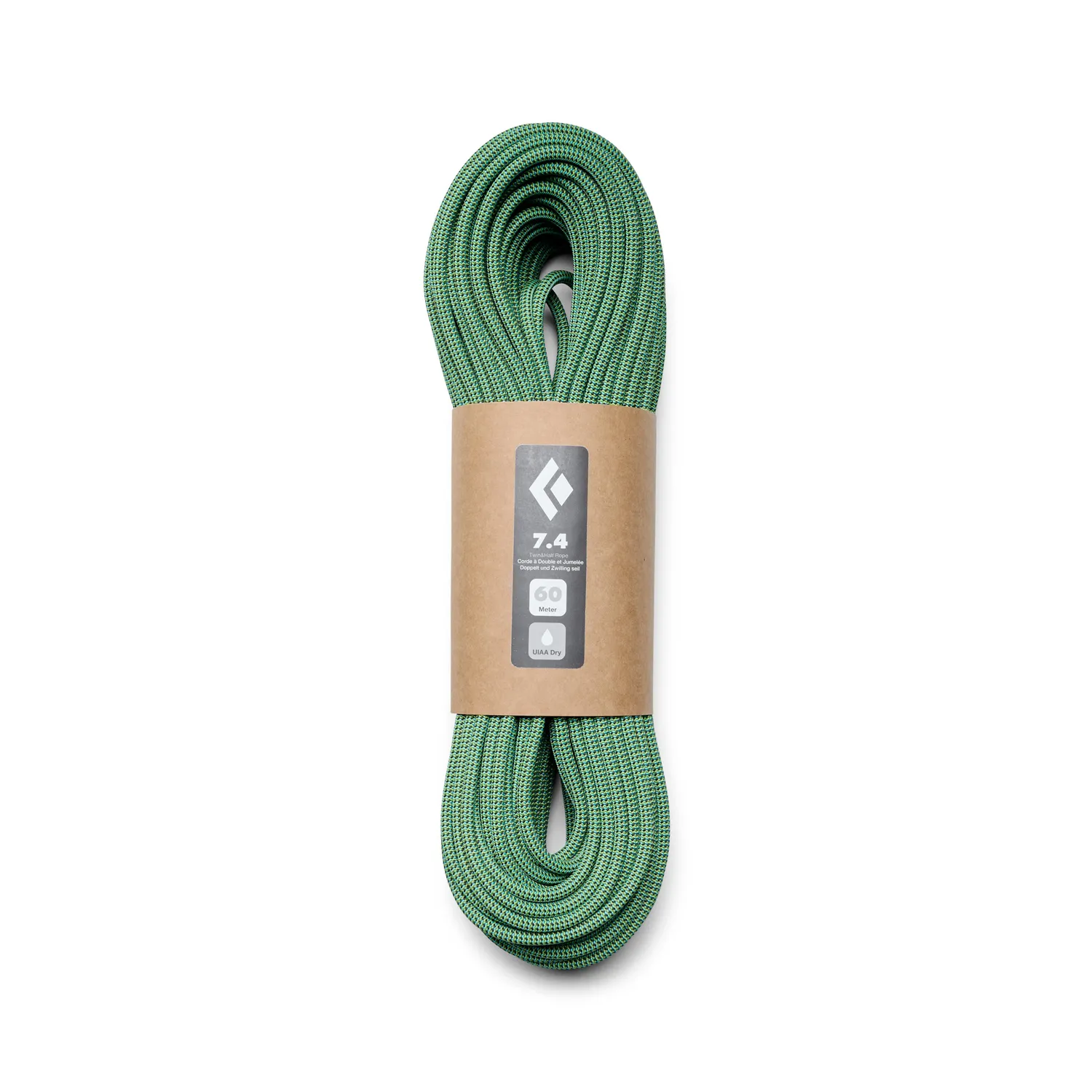 Black Diamond 7.4 Dry corde double escalade glace