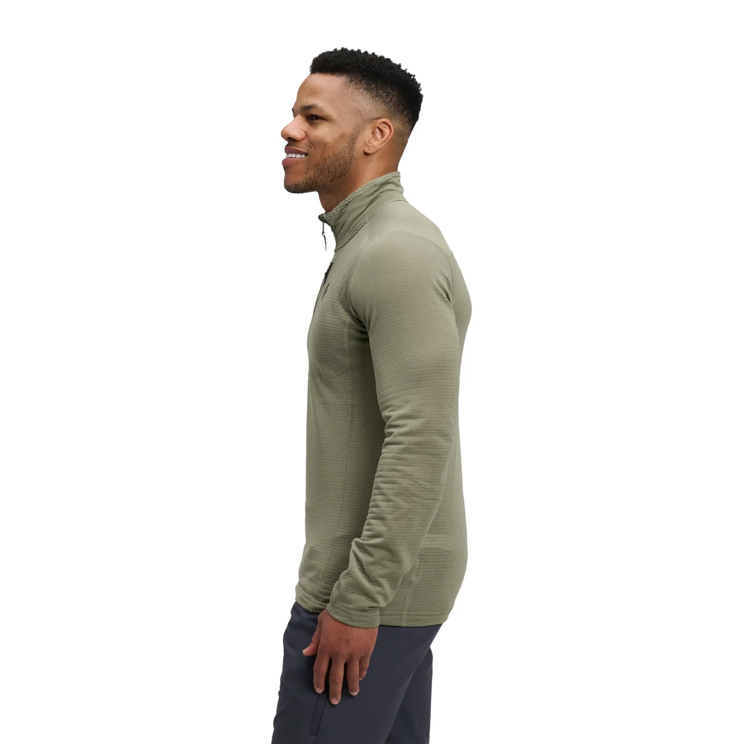 Black Diamond Coefficient LT Quarter Zip pull homme polaire