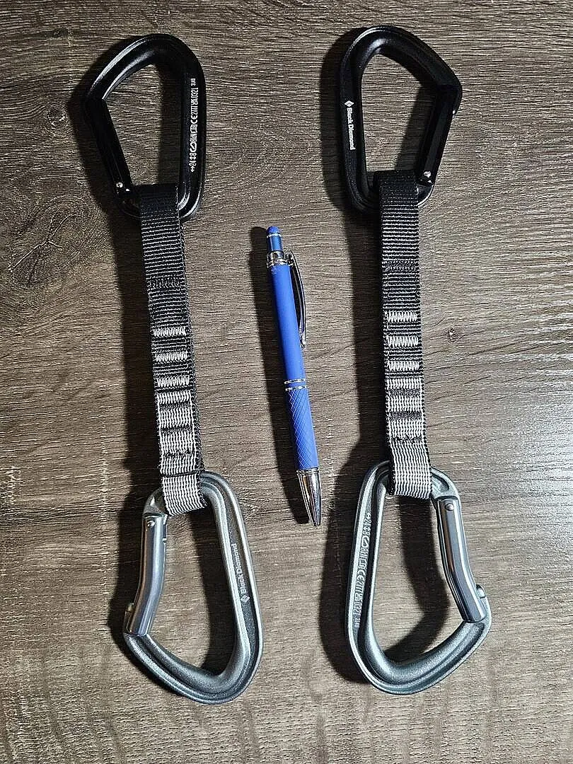 Black Diamond HotForge Quickdraw dégaine 16 cm Ambre keylock