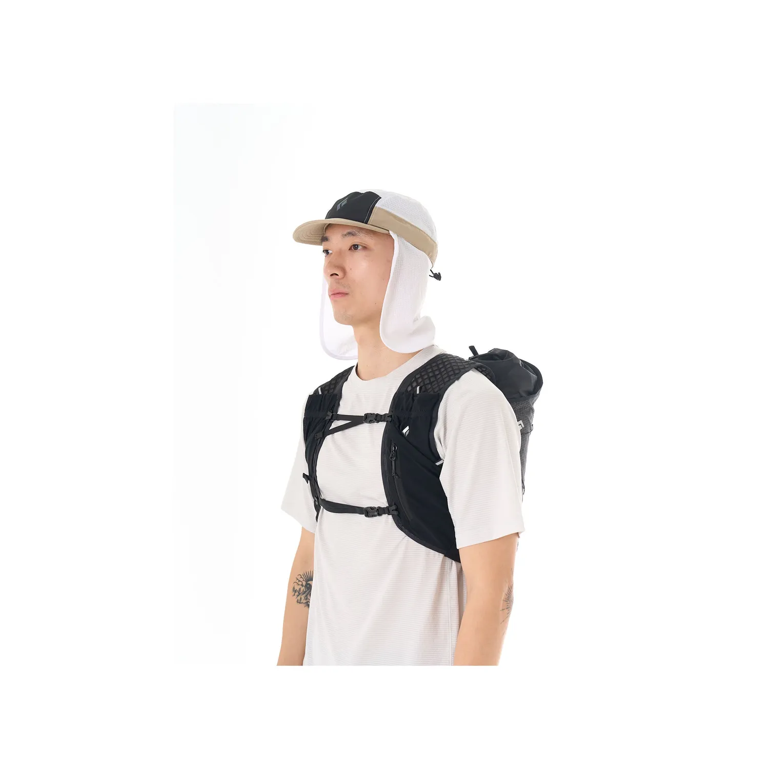 Black Diamond Desert Mullet casquette trail protège-nuque