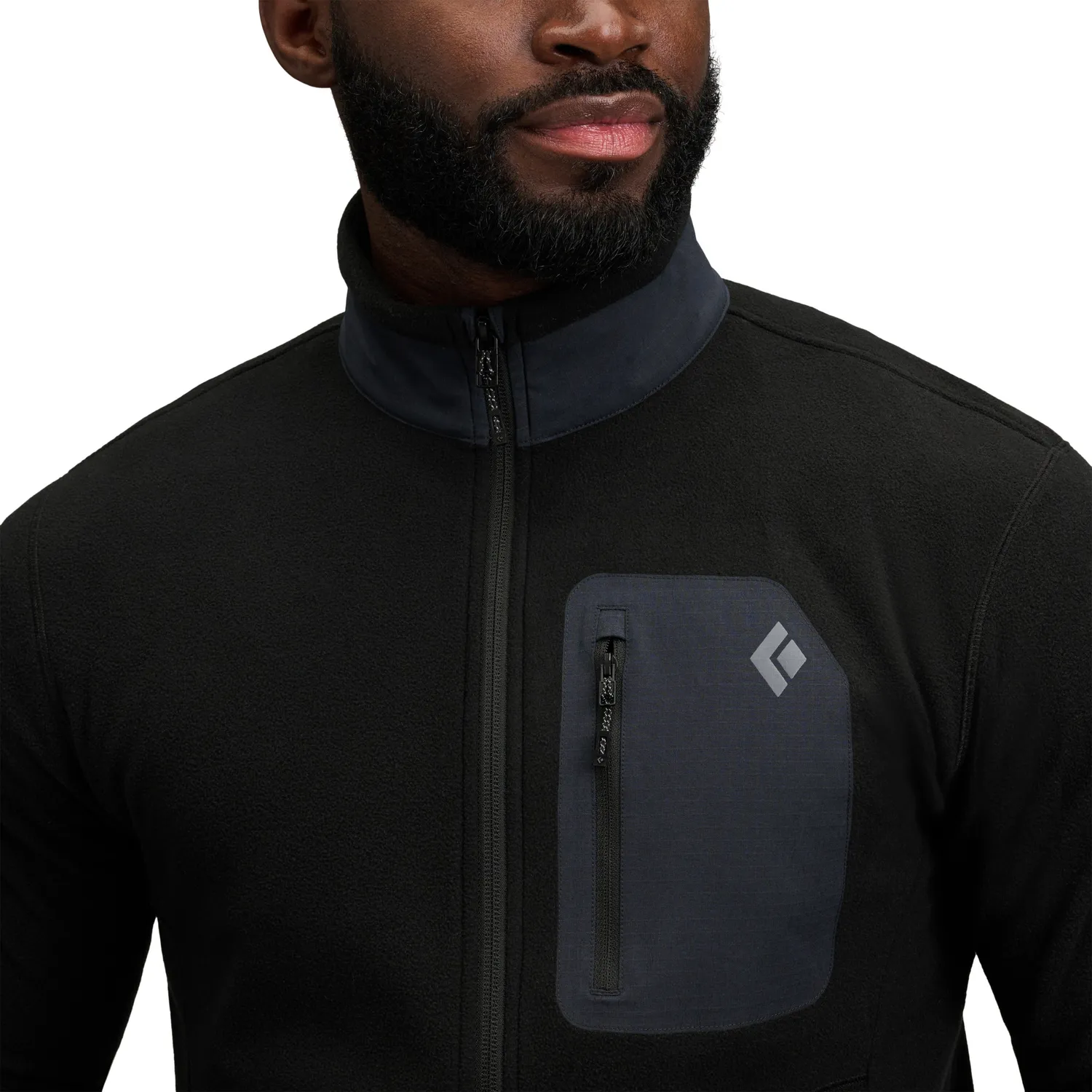 Black Diamond Rift veste polaire homme zippée recyclée