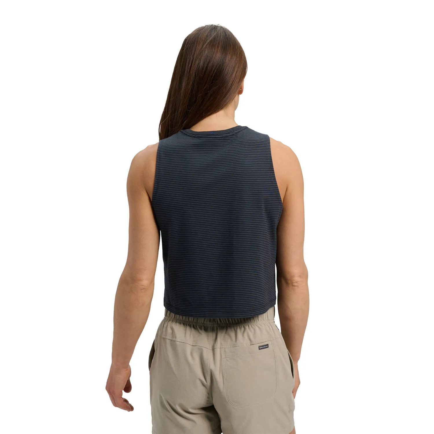 Black Diamond BD Stripe Tank débardeur femme coton bio