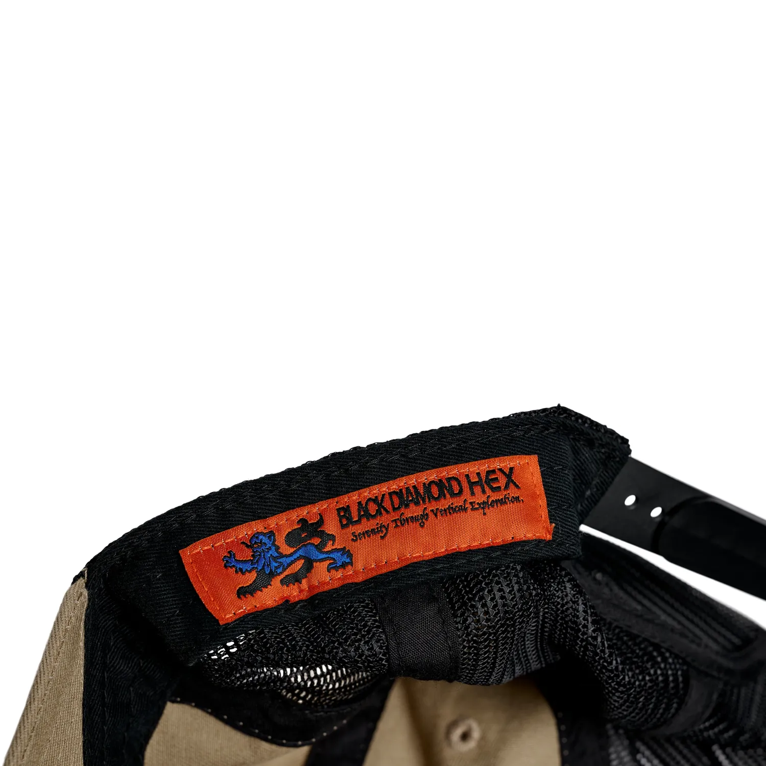 Black Diamond BD HEX Unstructured Trucker casquette en coton