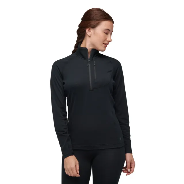 Black Diamond Coefficient LT Quarter Zip polaire femme légère