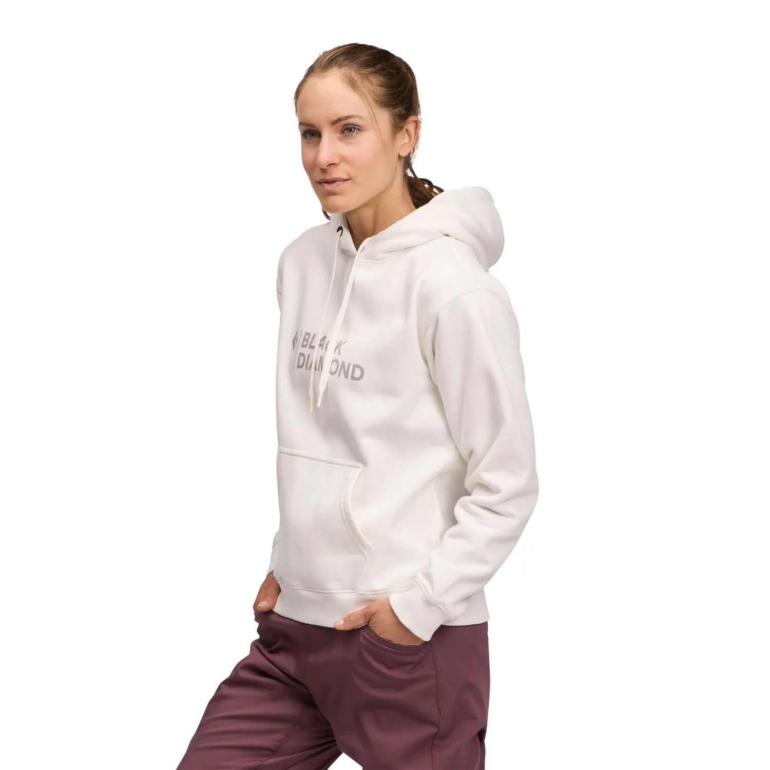 Black Diamond Mini Stacked Pullover Hoody sweat femme