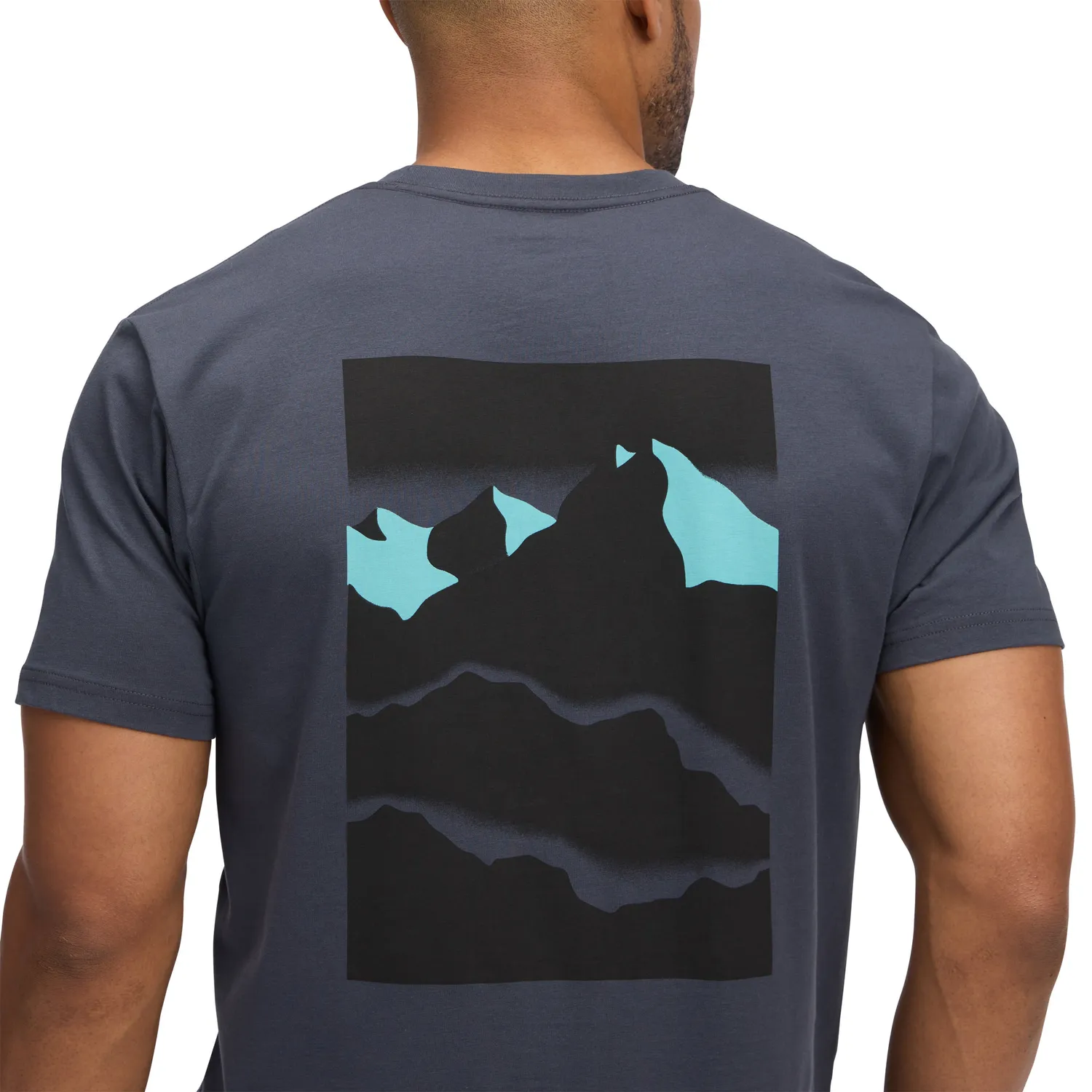 Black Diamond Mountainscape t-shirt escalade coton bio