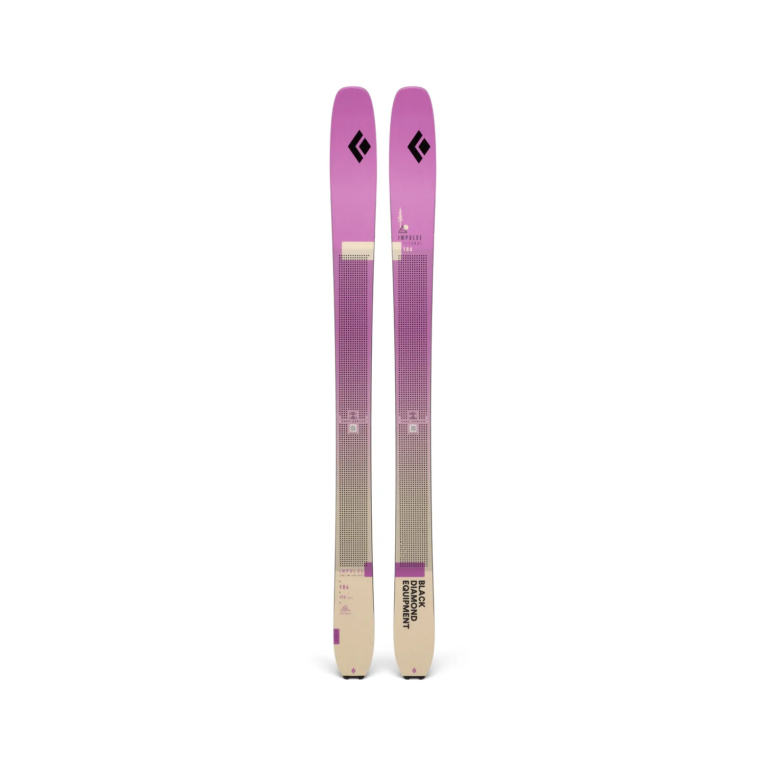 Black Diamond Impulse Ti 104 skis freeride