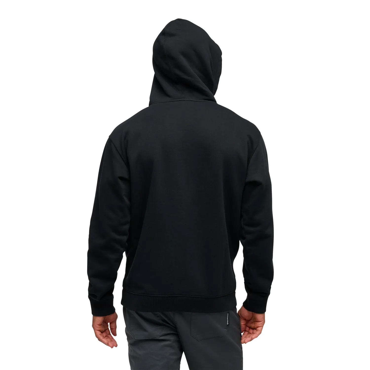 Black Diamond Mini Stacked Full Zip Hoody Sweat homme coton