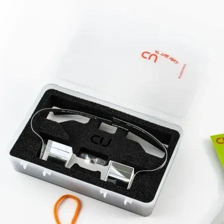 CU Belay Glasses boîte plastique mousse lunettes assurage