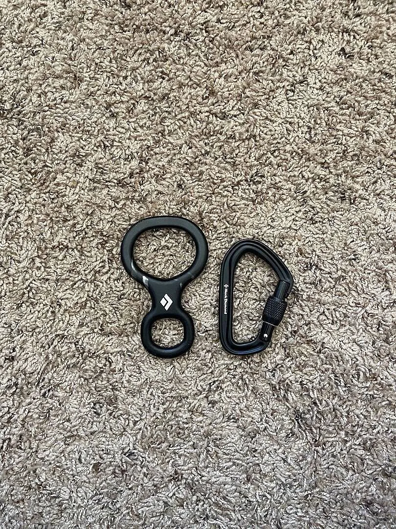 Black Diamond Super 8 descendeur