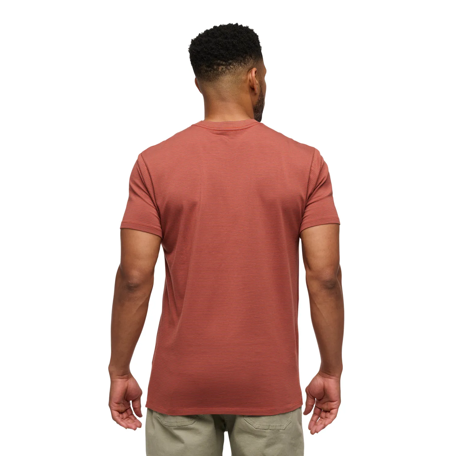 Black Diamond BD Stripe T-shirt homme coton bio stretch