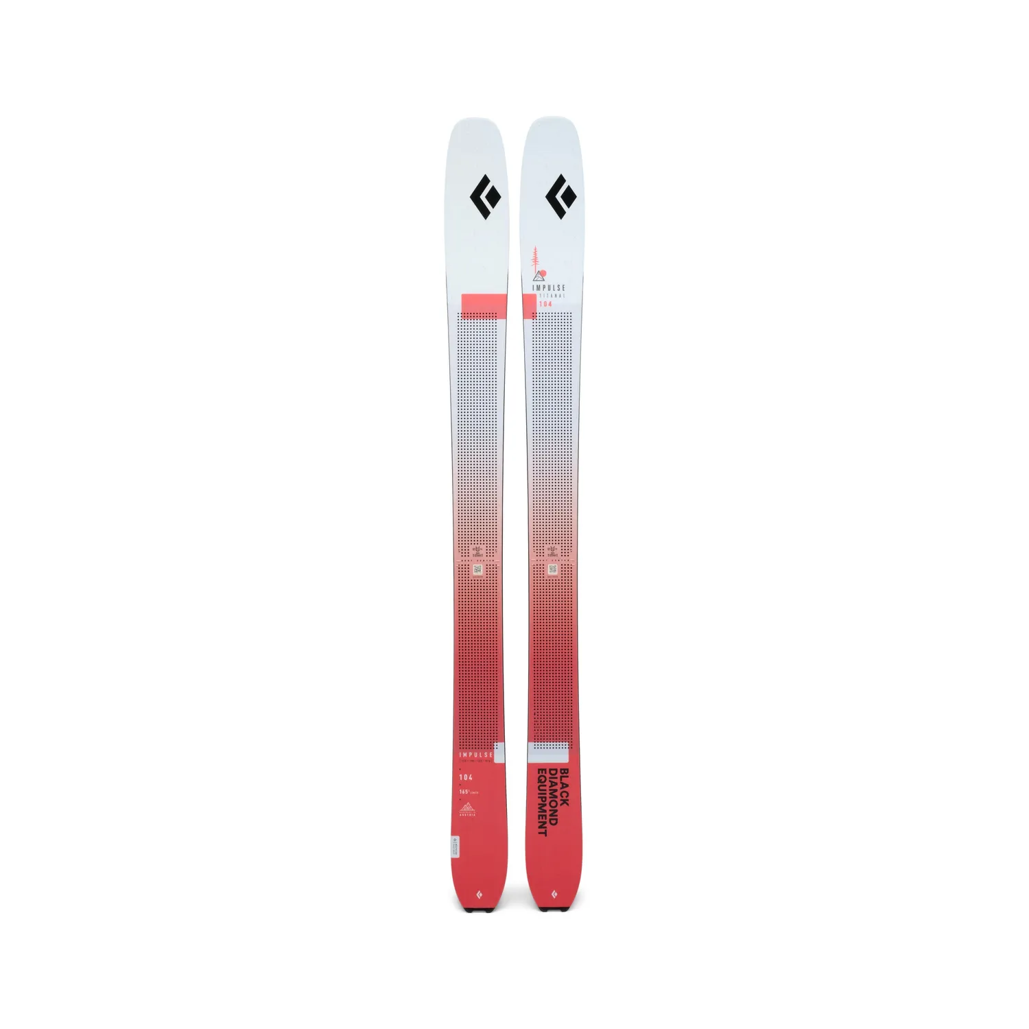 Black Diamond Impulse Ti 104 skis femme