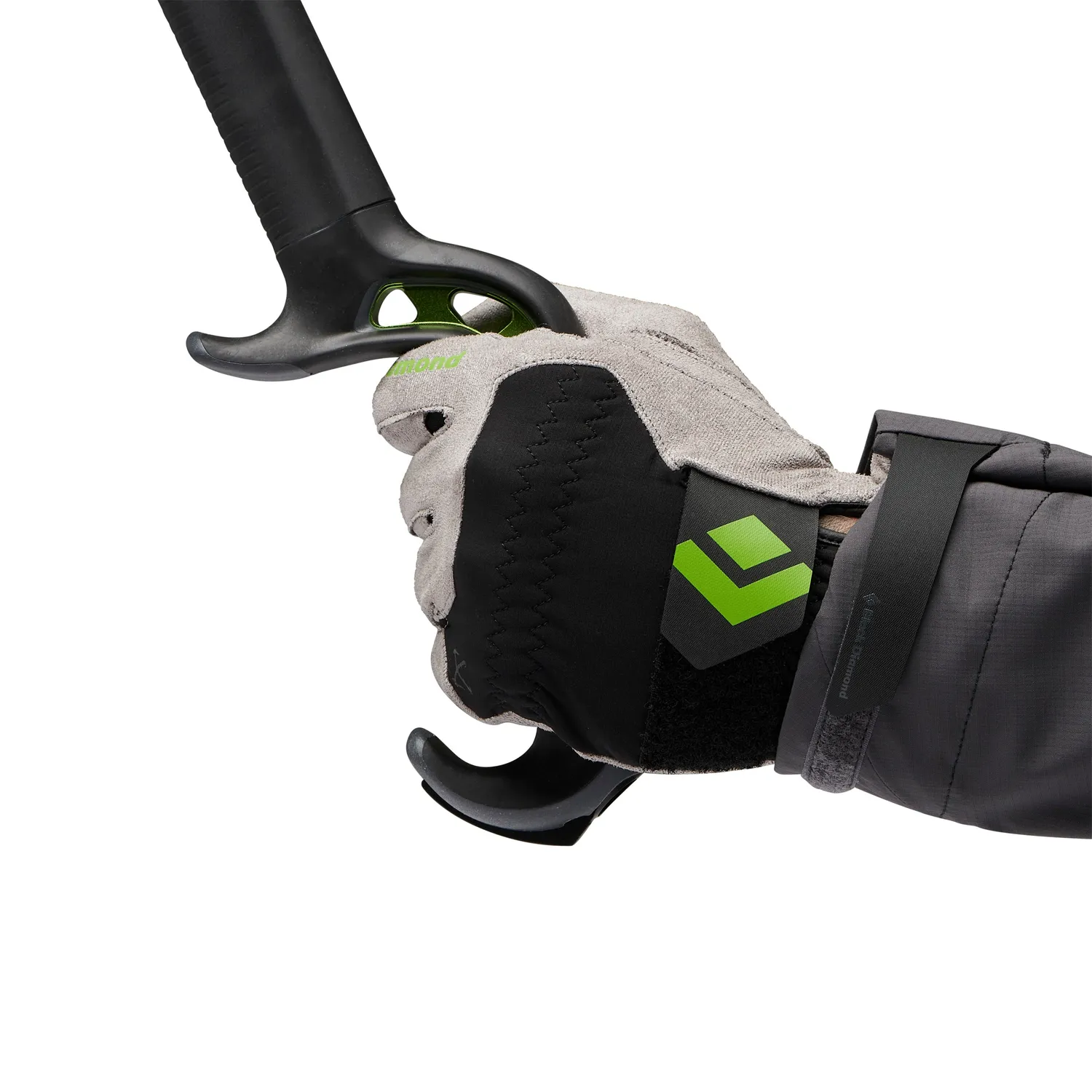 Black Diamond Icejoy Comp gants Pewter-Black dry-tooling