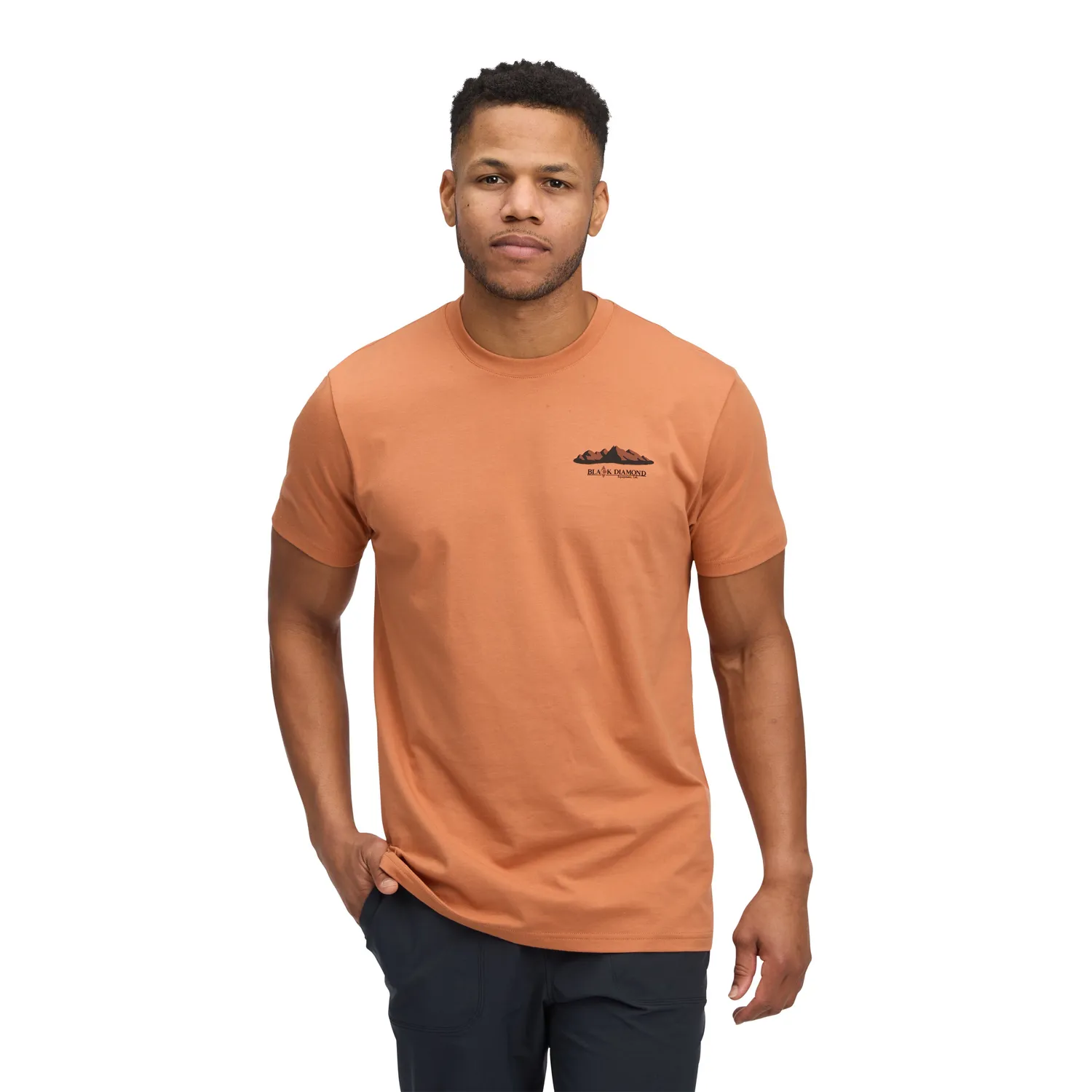 Black Diamond Mountainscape t-shirt escalade coton bio