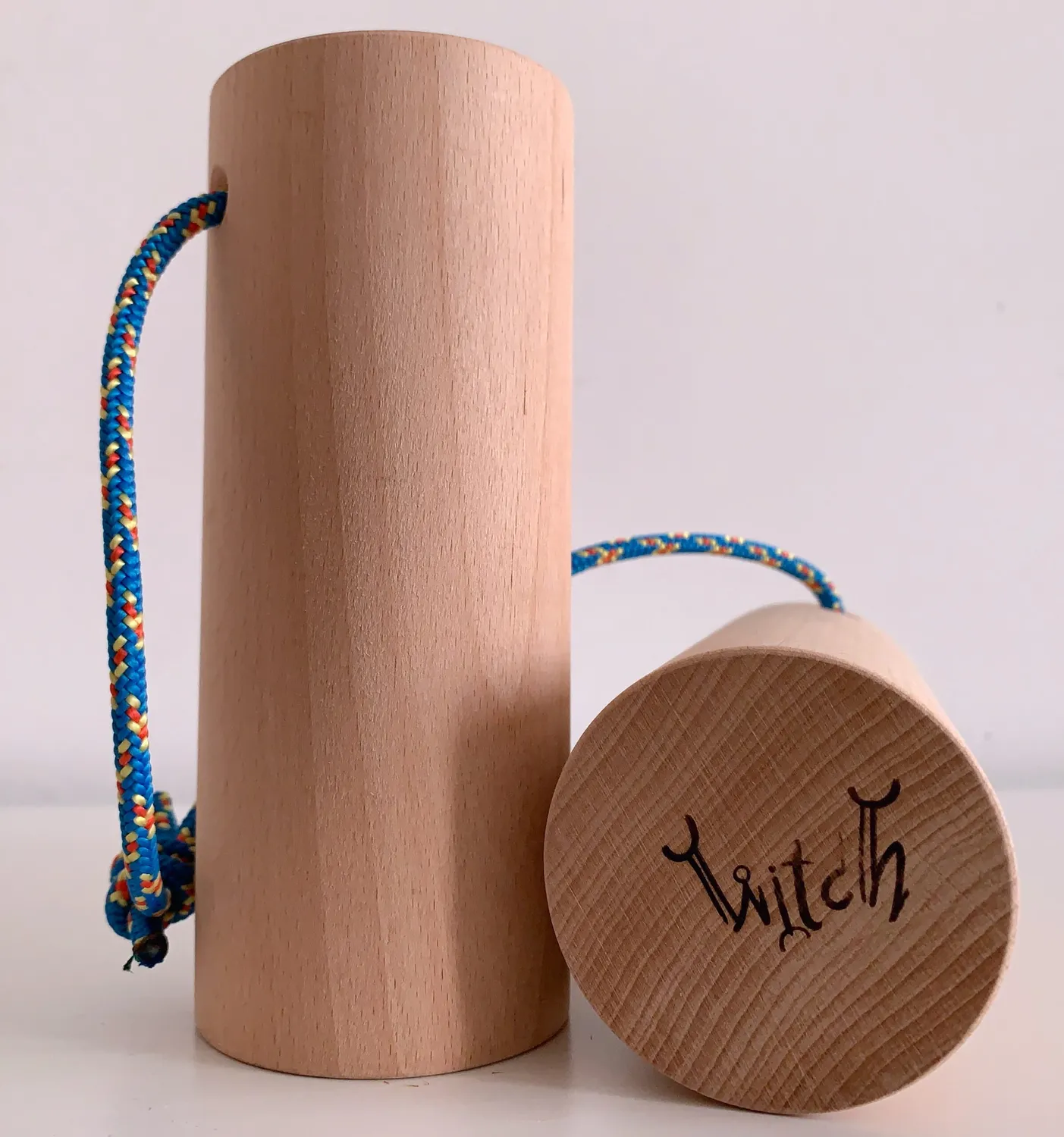 Witch holds Rollers rouleau hêtre