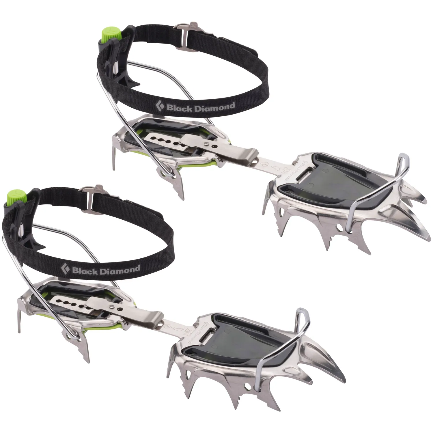 Black Diamond Snaggletooth Pro crampons inox monopointe