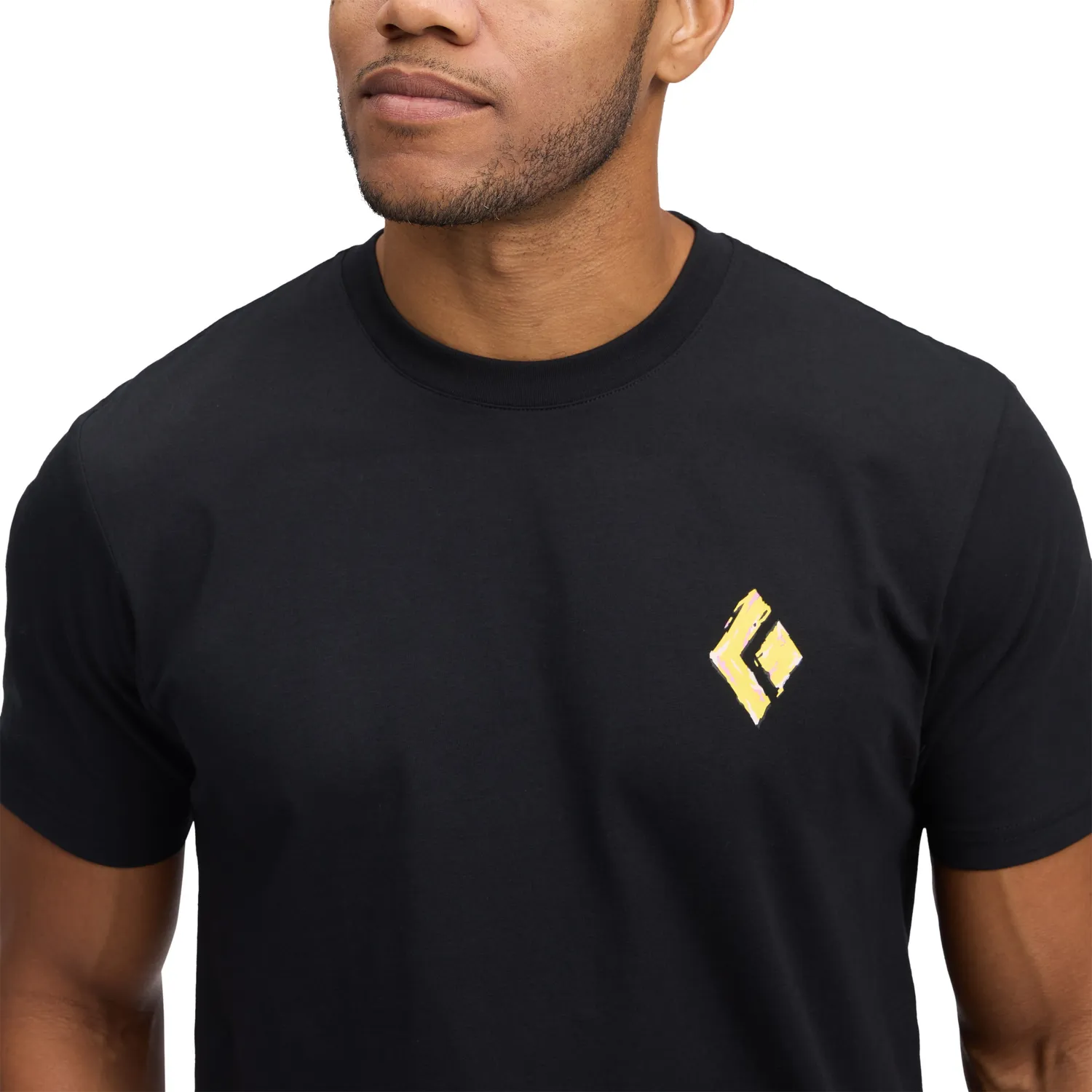 Black Diamond Men's Shredded Short Sleeve Tee t-shirt homme