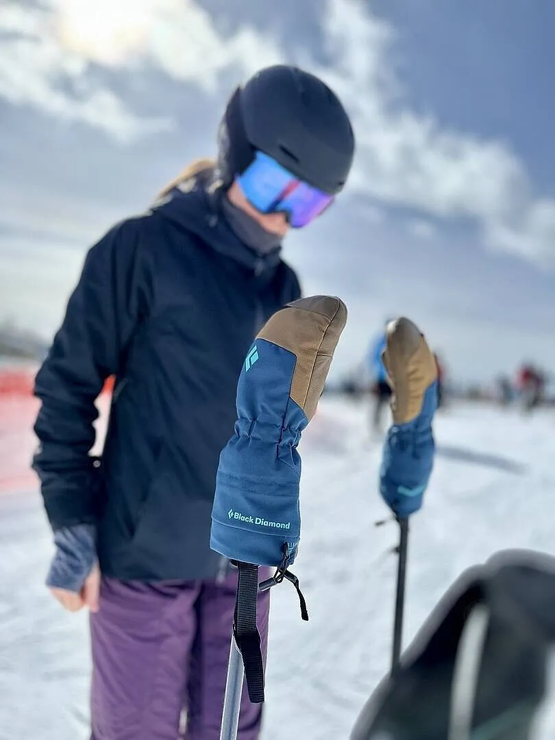 Black Diamond Mercury moufles femme ski imperméables Primaloft