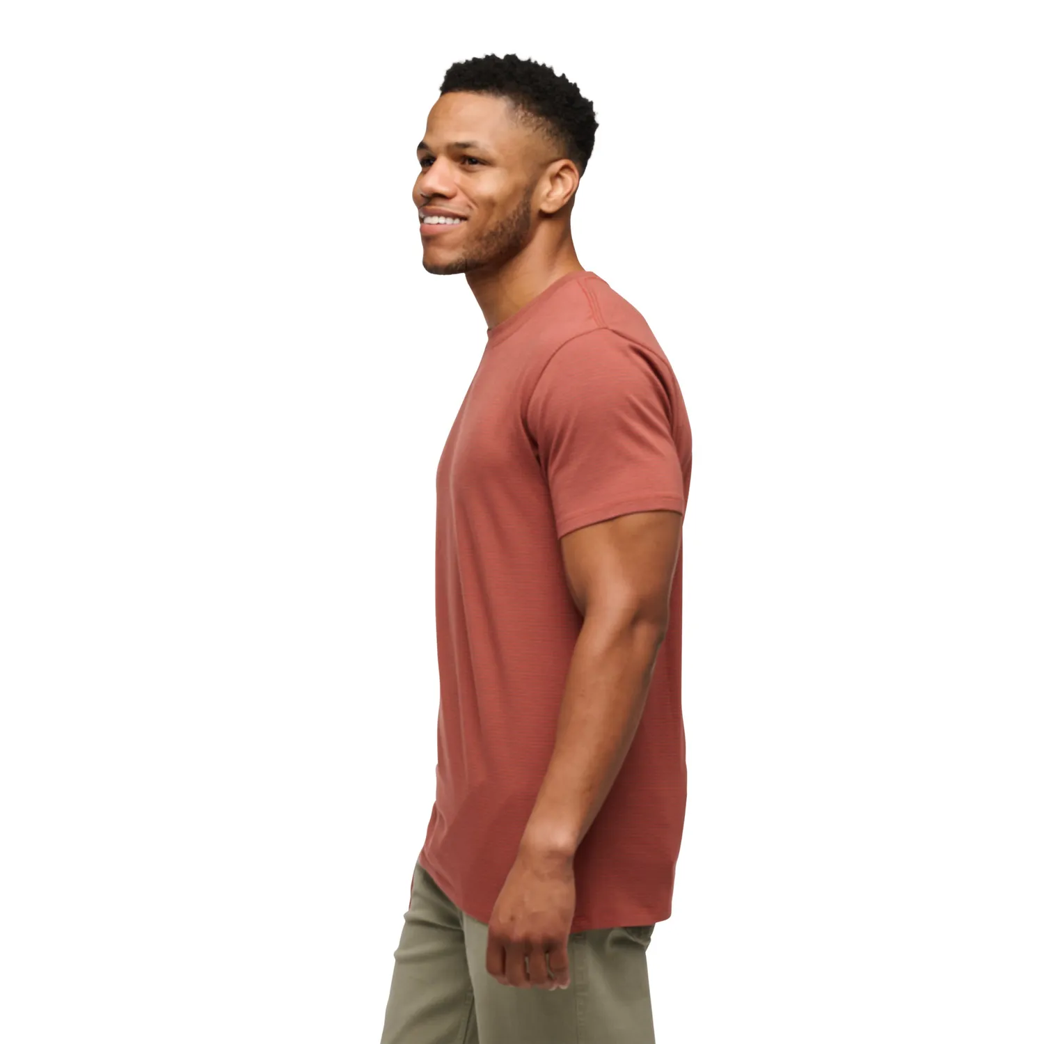 Black Diamond BD Stripe T-shirt homme coton bio stretch