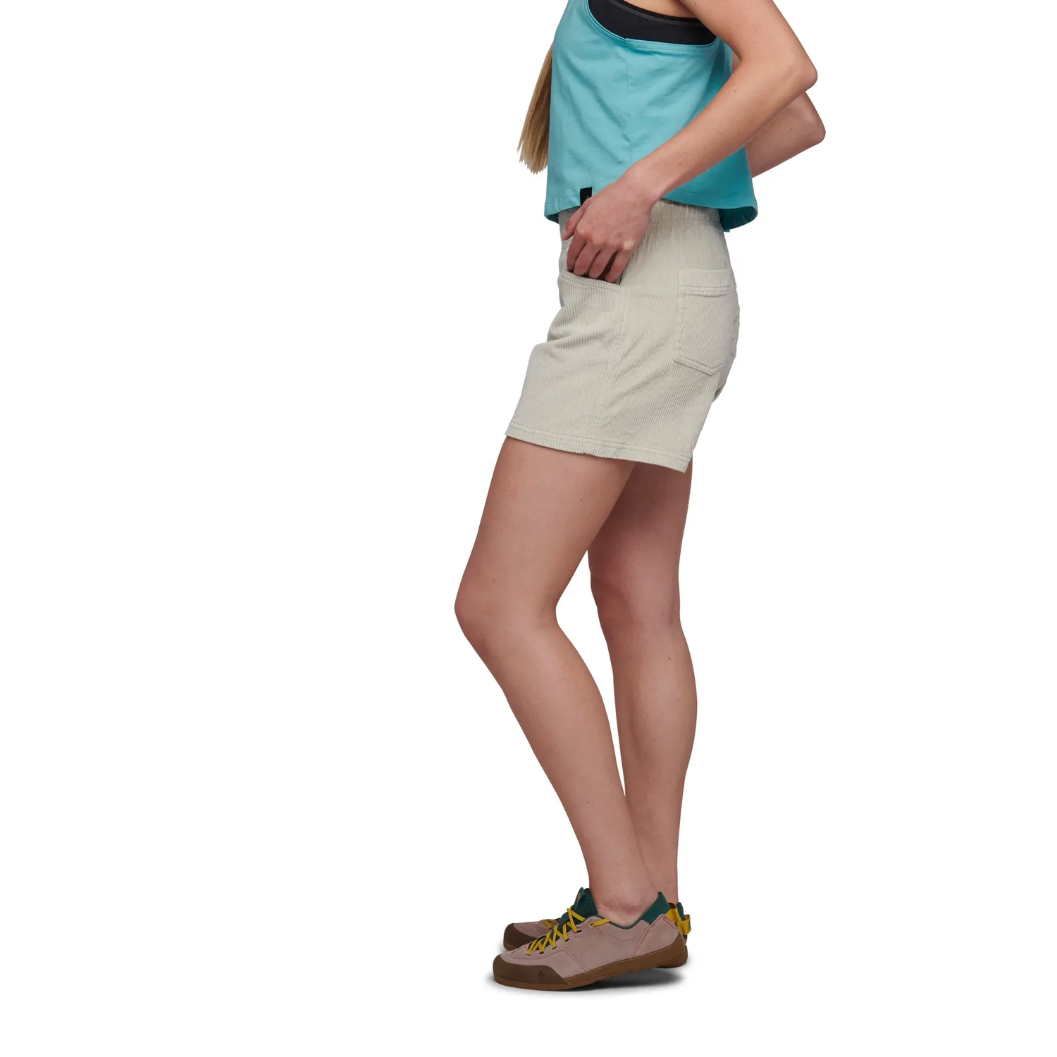 Black Diamond Dirtbag short femme velours côtelé extensible