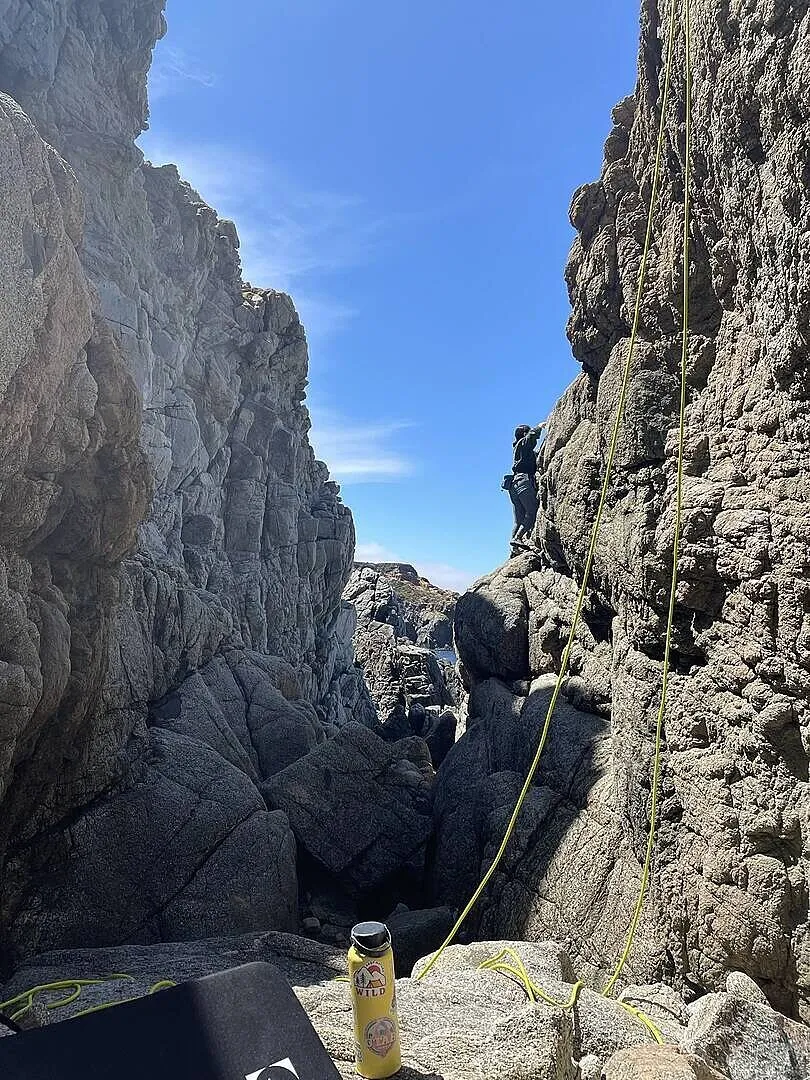 Black Diamond 9.4 corde d’escalade repère milieu