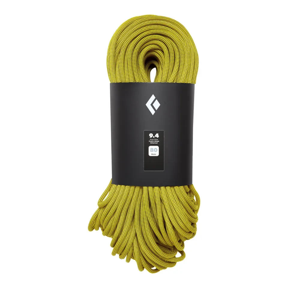 Black Diamond 9.4 corde d’escalade repère milieu