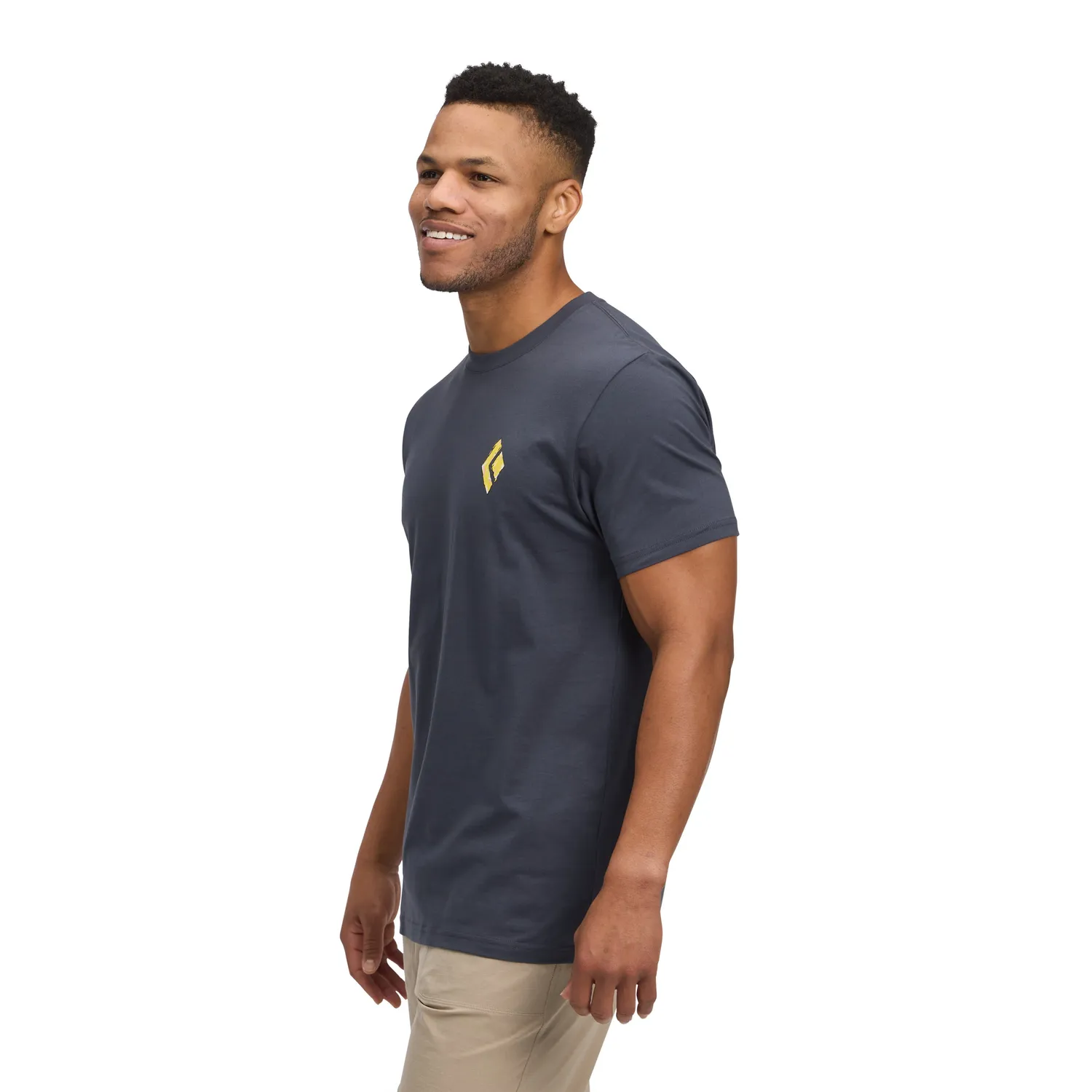 Black Diamond Men's Shredded Short Sleeve Tee t-shirt homme
