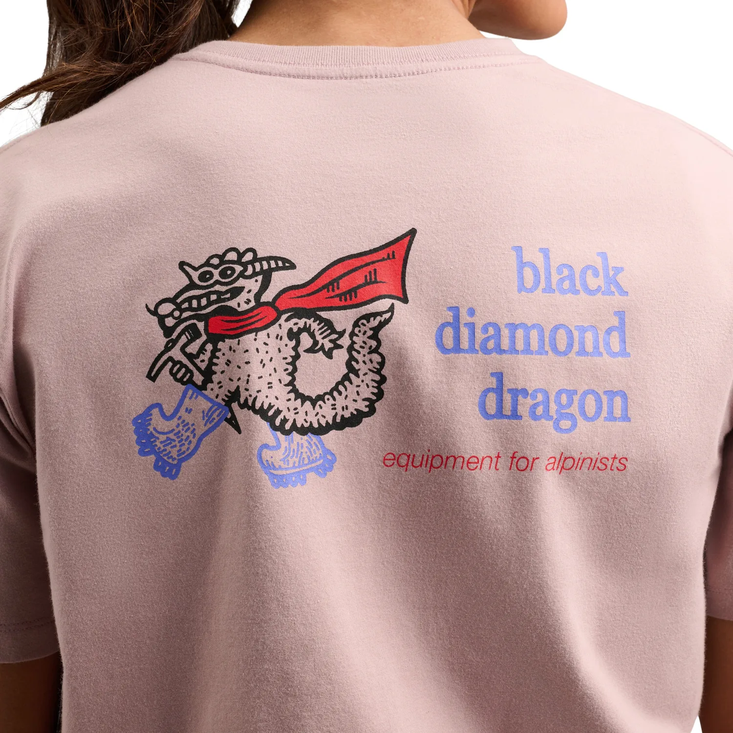 Black Diamond BD Dragon t-shirt femme manches courtes coton bio