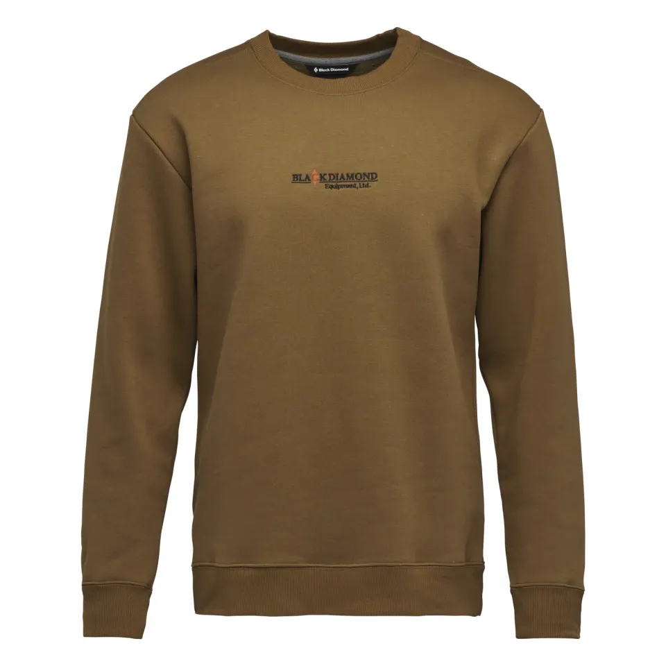 Black Diamond Heritage Wordmark Crewneck sweat coton bio