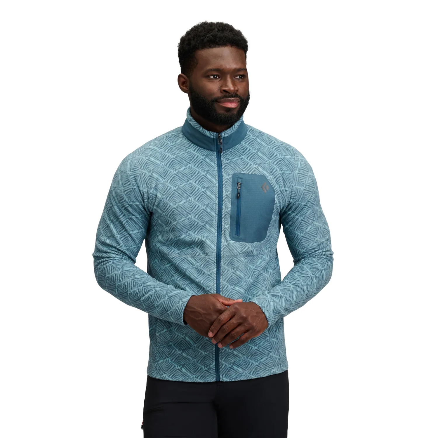 Black Diamond Rift veste polaire homme zippée recyclée