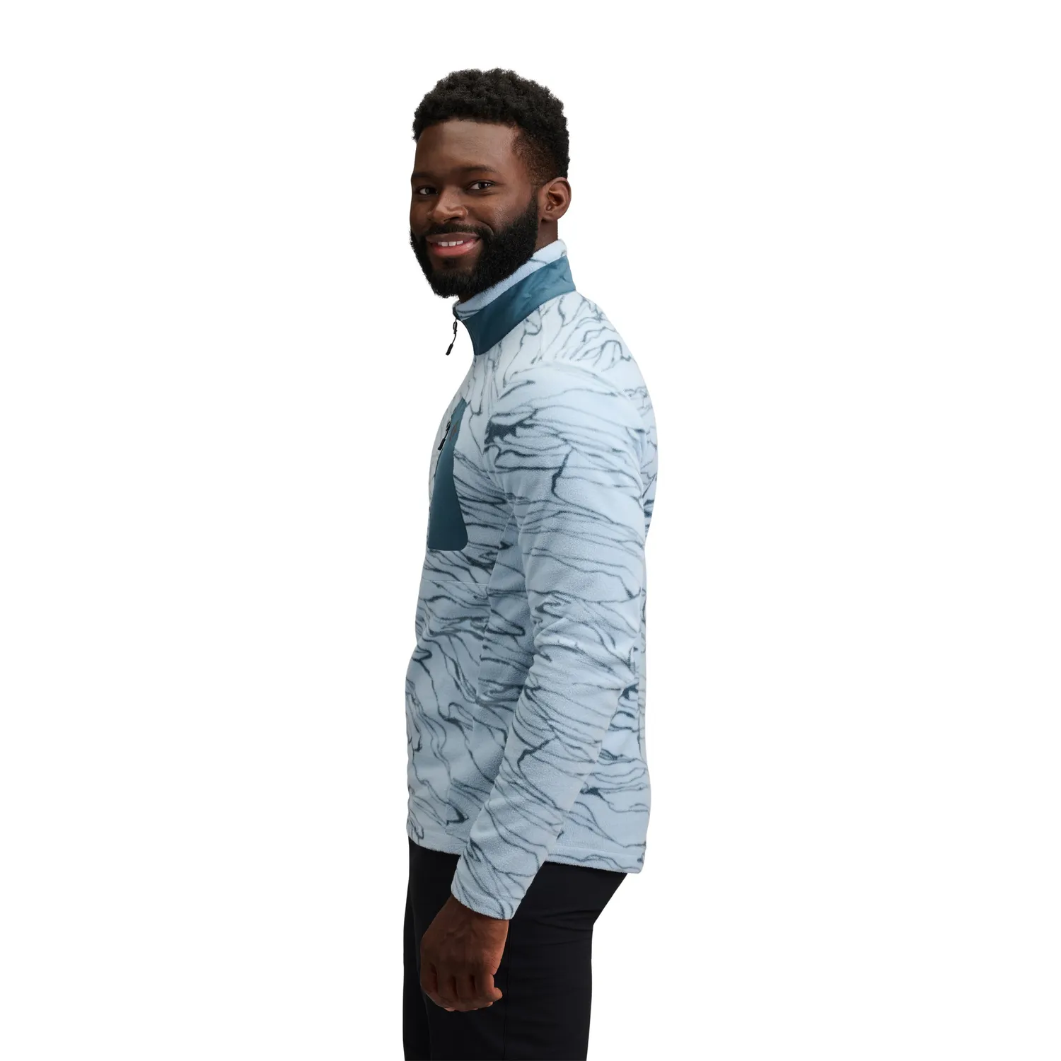 Black Diamond Rift Half-Zip polaire recyclé homme