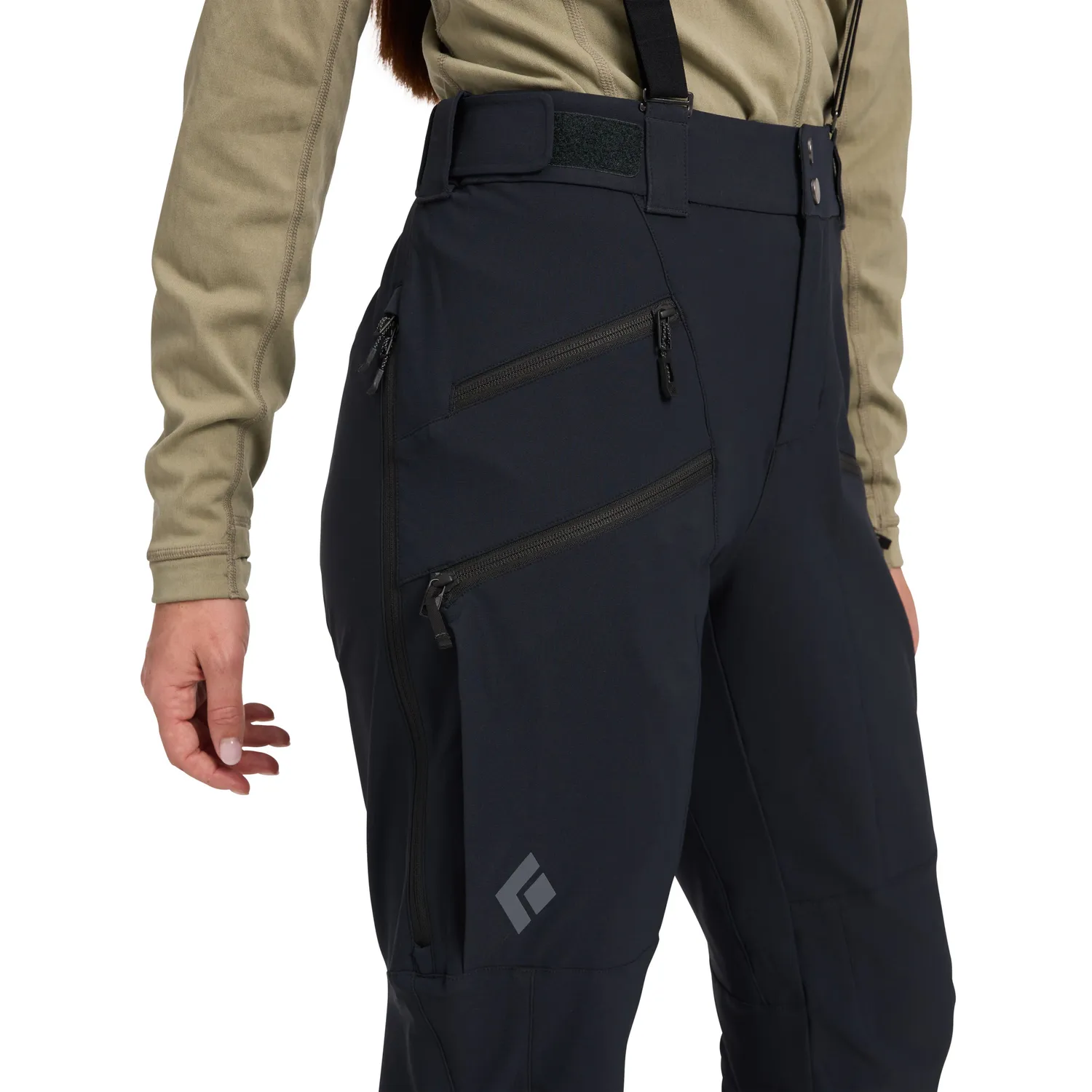 Black Diamond Dawn Patrol pantalon ski femme softshell