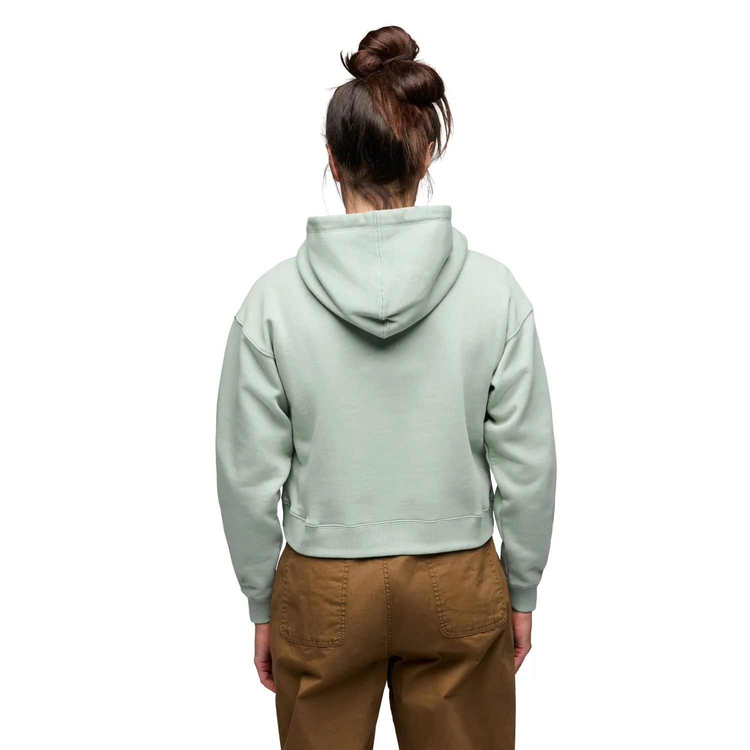 Black Diamond Pine Diamond Crop Hoody sweat femme