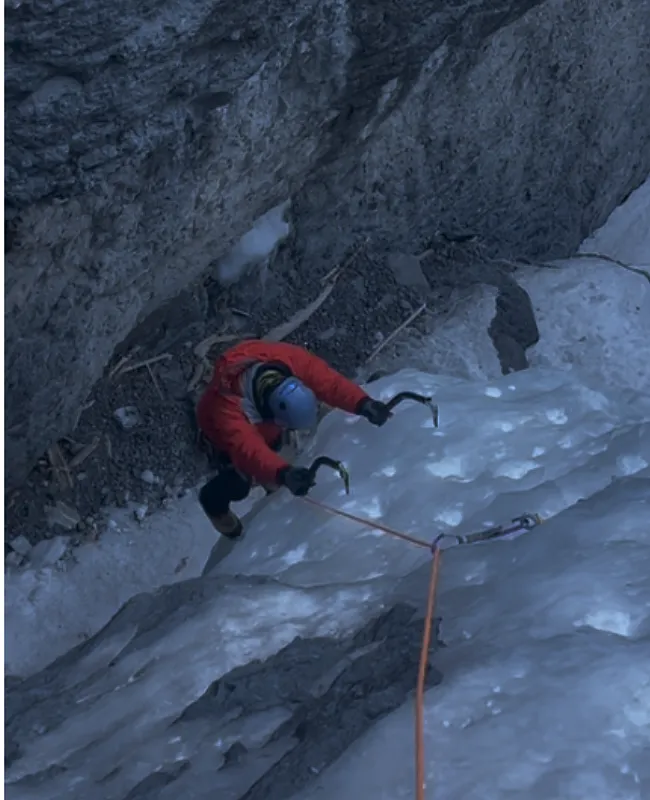 Black Diamond Hydra Ice Tool piolet technique
