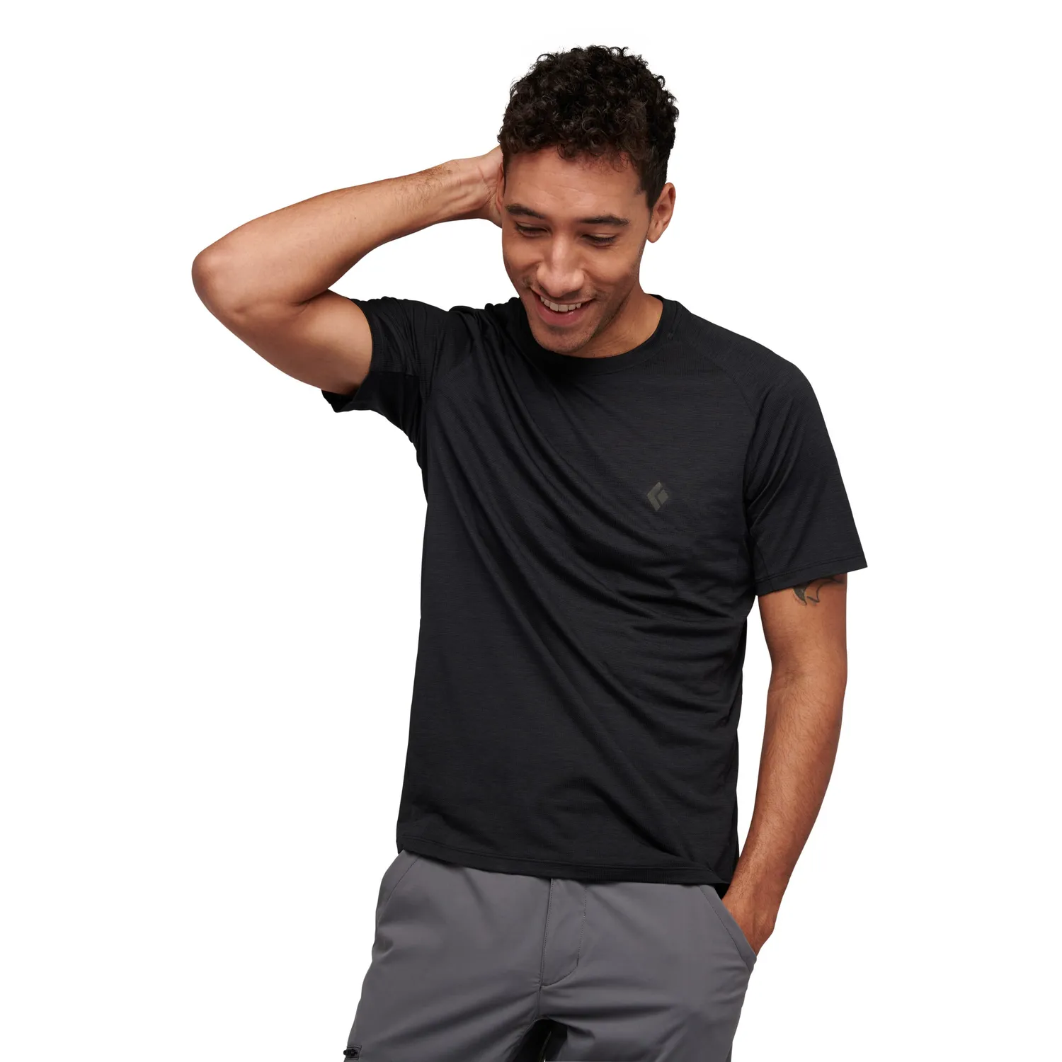 Black Diamond Lightwire Tech Tee t-shirt technique homme