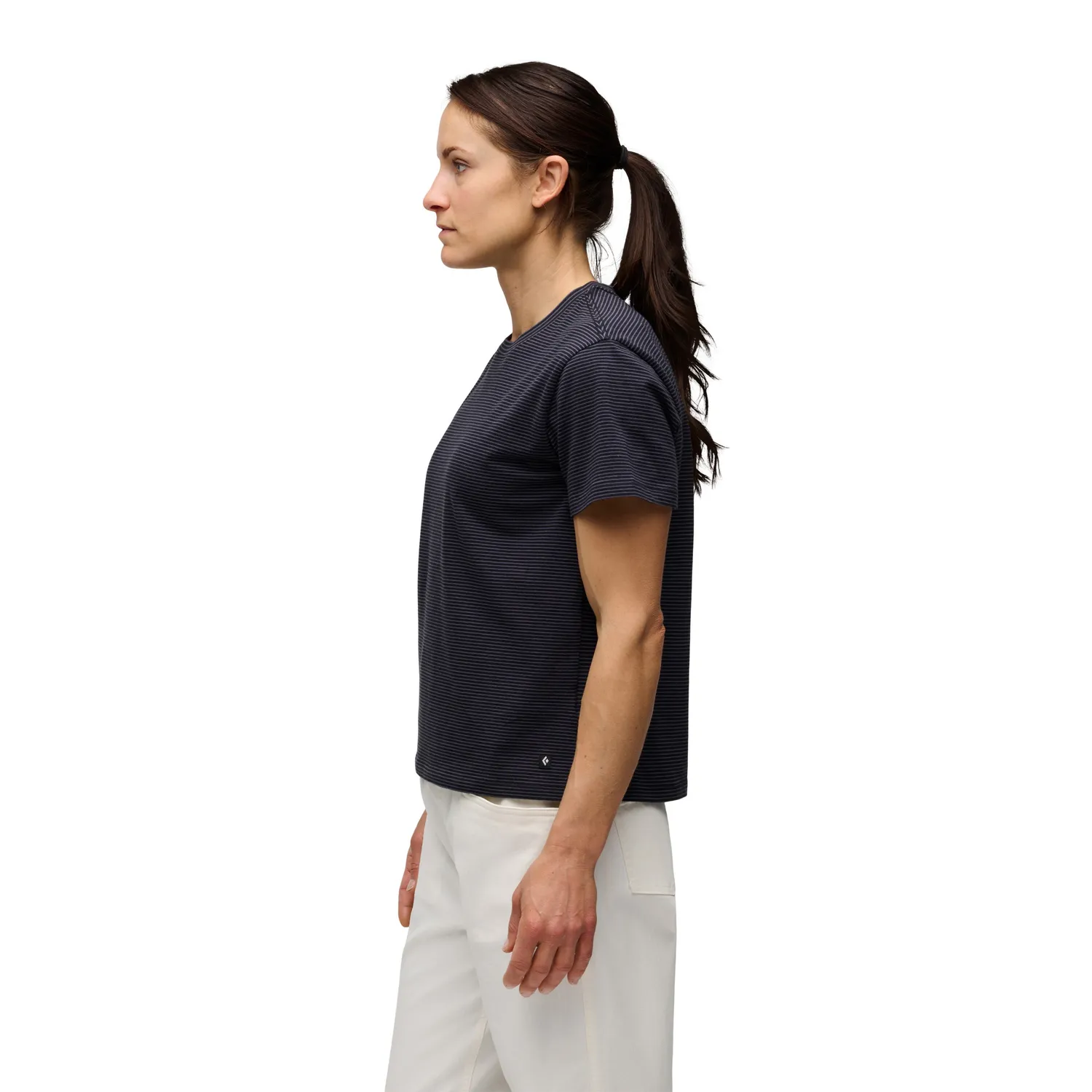 Black Diamond BD Stripe t-shirt femme manches courtes