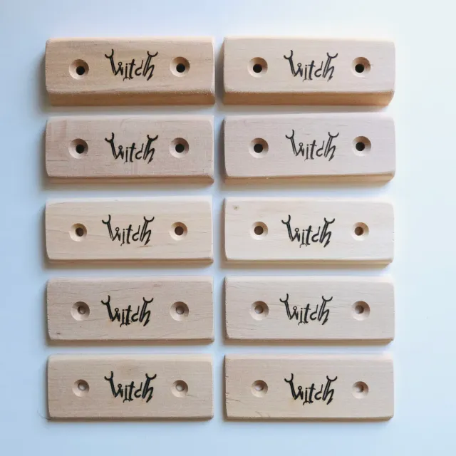 Witch holds microSlats réglettes bois 6-15 mm lot de 10