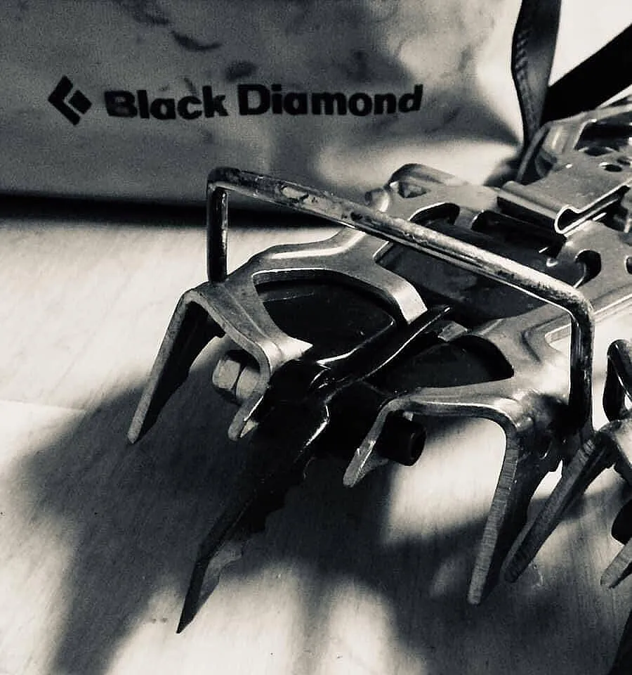 Black Diamond Stinger crampons monopointe acier inoxydable