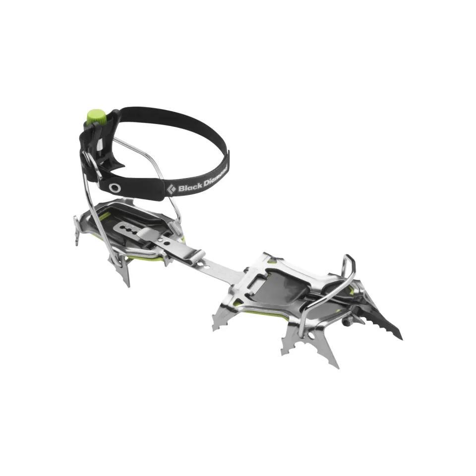 Black Diamond Stinger crampons monopointe acier inoxydable