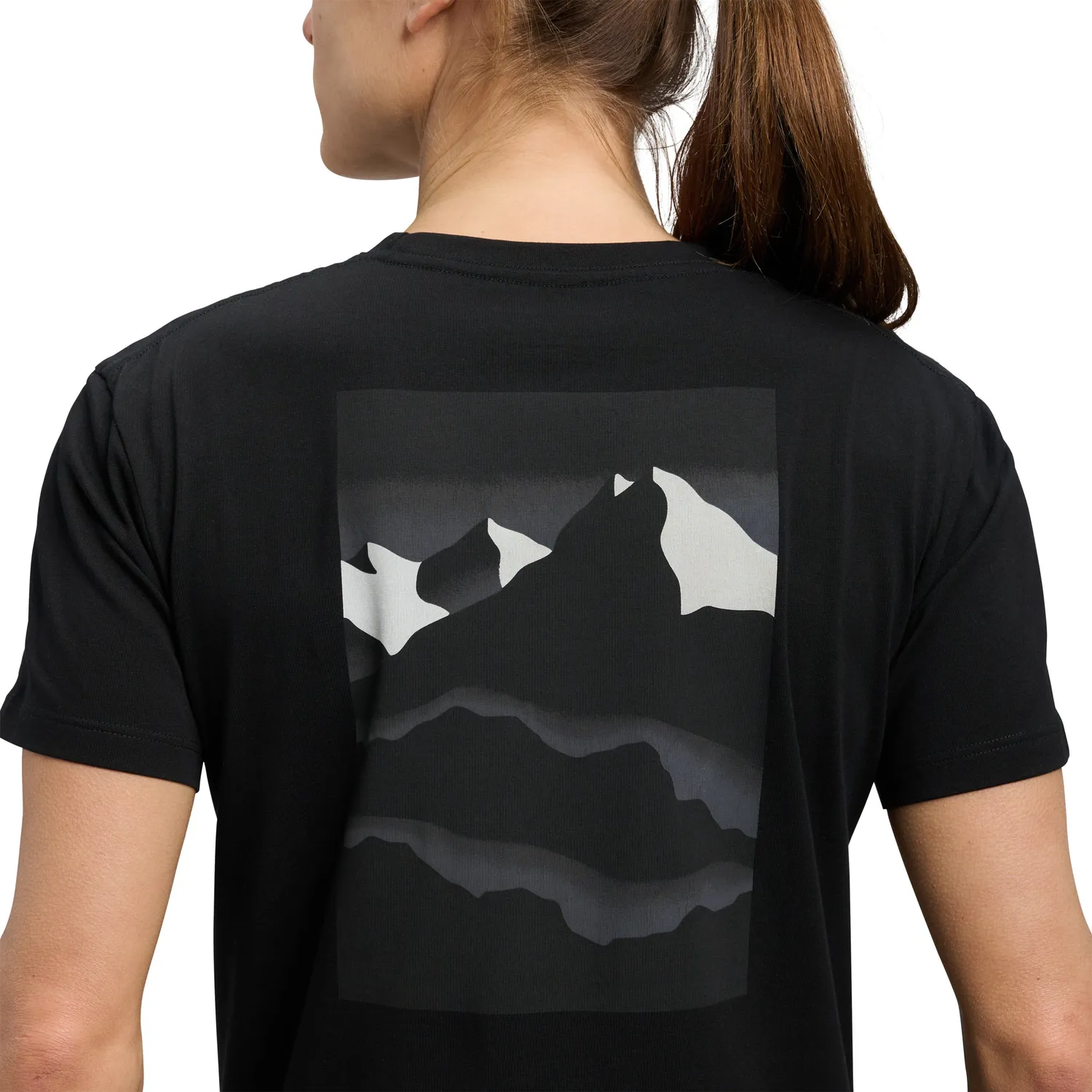Black Diamond Mountainscape tee-shirt femme coton bio