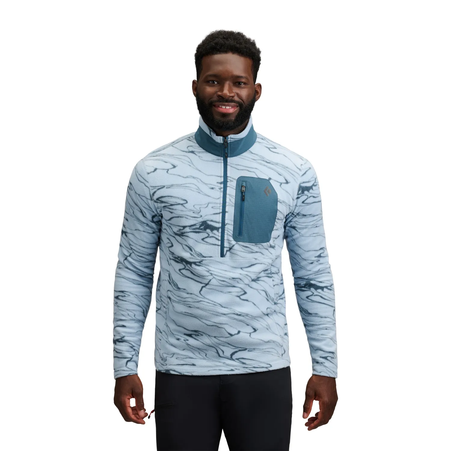 Black Diamond Rift Half-Zip polaire recyclé homme