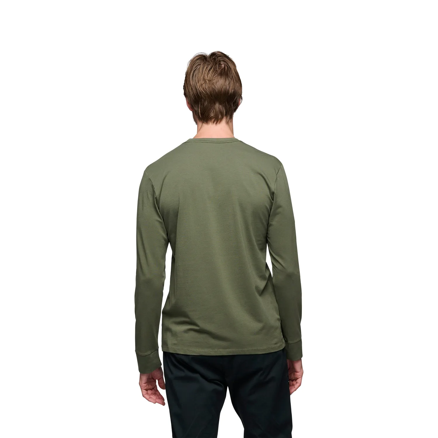 Black Diamond Men's Heritage Wordmark Long Sleeve Tee 2nds t-shirt manches longues