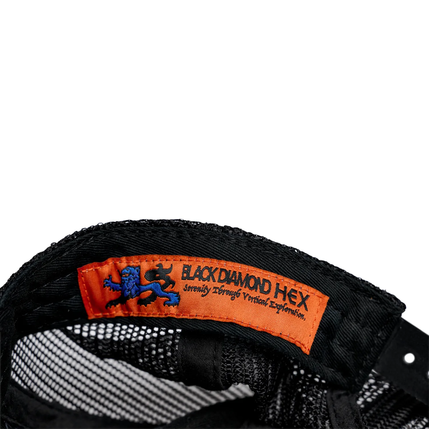 Black Diamond BD HEX Unstructured Trucker casquette en coton