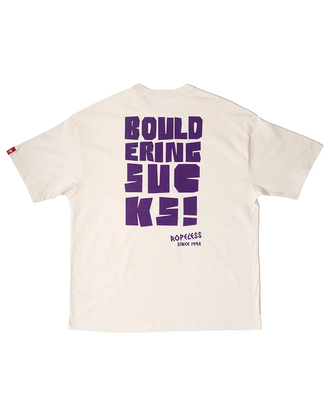 Ropeless Bouldering Sucks Tee t-shirt coton bio