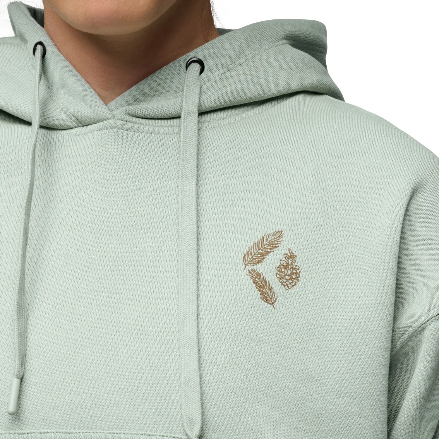 Black Diamond Pine Diamond Crop Hoody sweat femme
